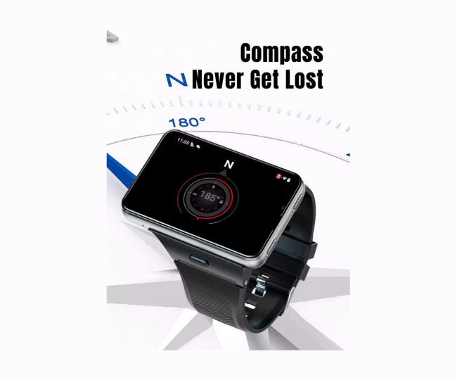 Смарт-годинник S999 4G LTE Smart Watch Android 11.0 OS 4GB RAM 64GB ROM 2.88"